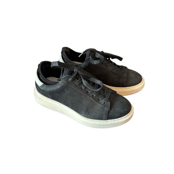 GREATS The Royale Sneaker Shoes Low Top Black Suede Women's US 6/EU 36 - Picture 1 of 6